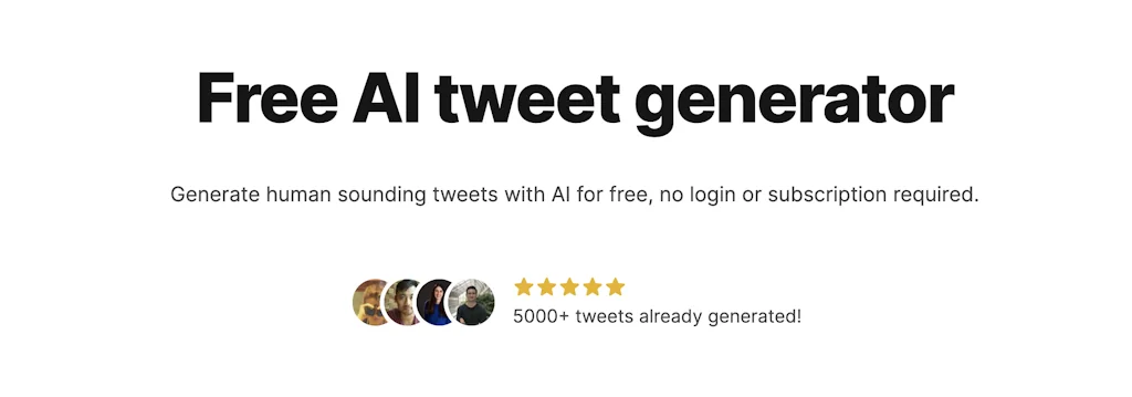 Snowball FATG - Free Ai Tweet Generator screenshot 1 of 3