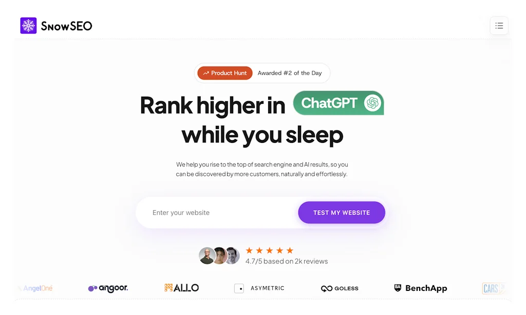 SnowSEO screenshot 1 of 6