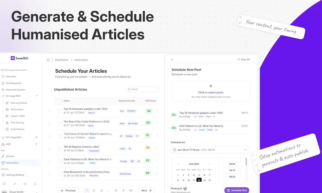 SnowSEO screenshot 5 of 6