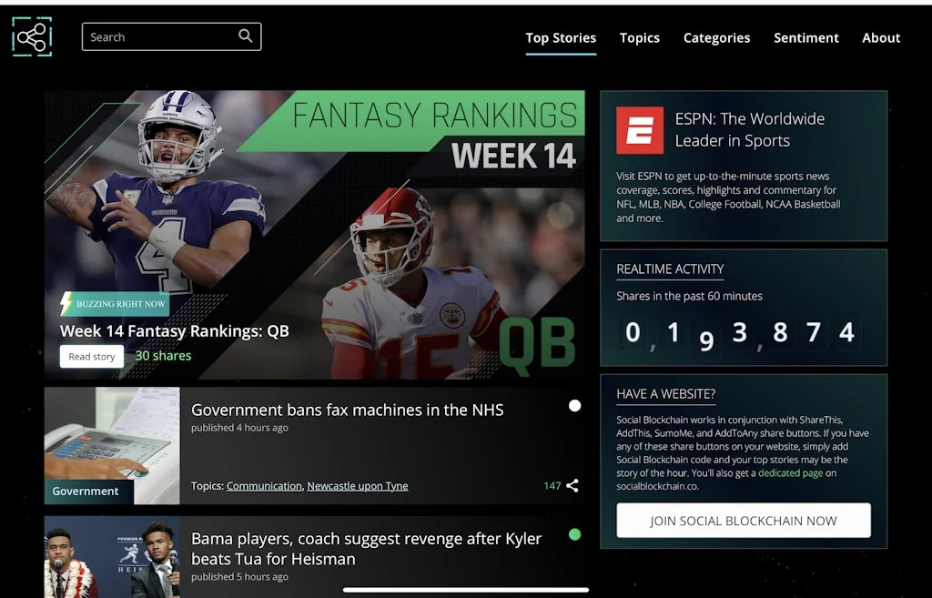 Social Blockchain screenshot 7 of 7