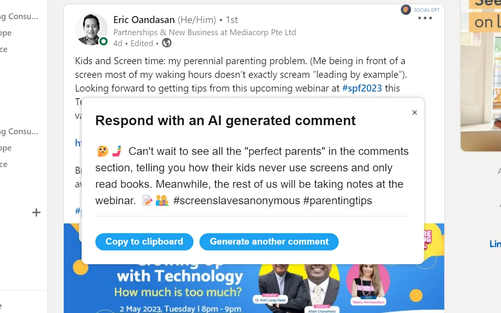 SOCIAL GPT screenshot 3 of 5