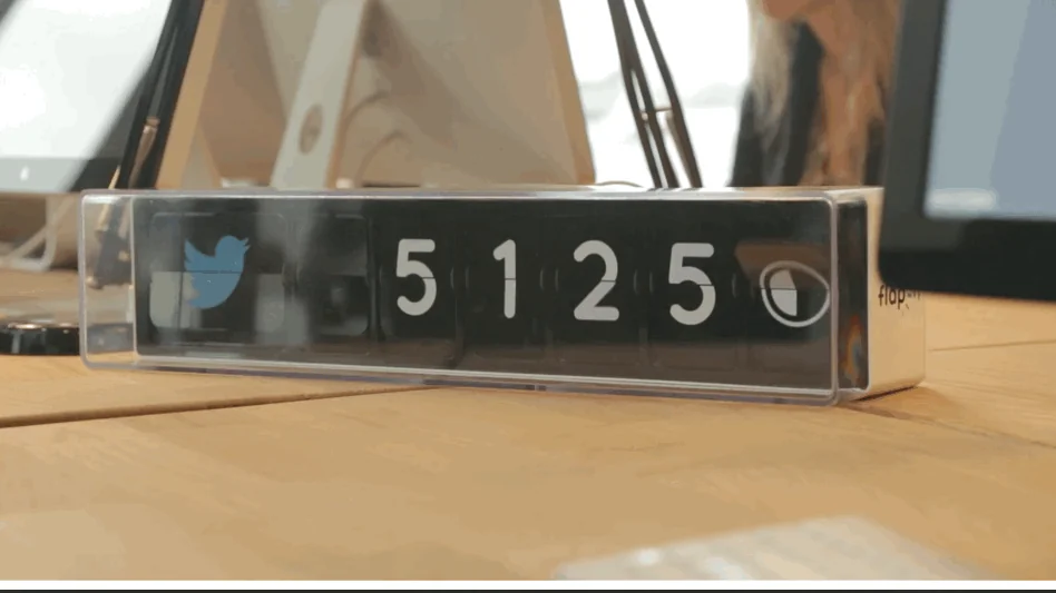 Social media counter logo