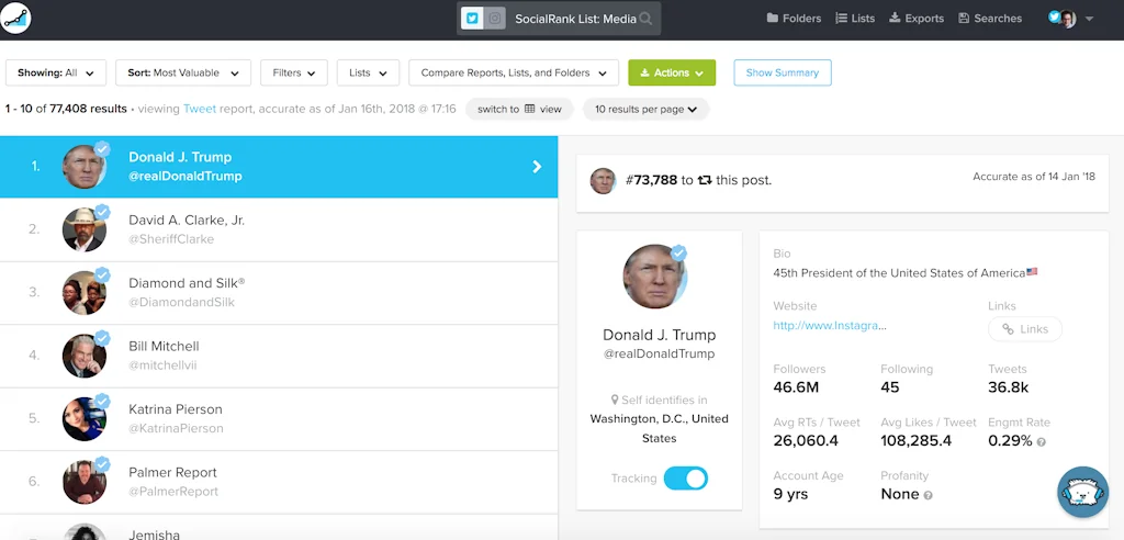 SocialRank screenshot 6 of 6