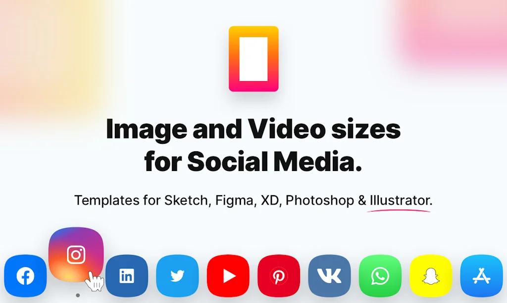 SocialSizes screenshot 1 of 5