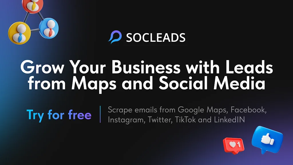 SocLeads screenshot 1 of 4