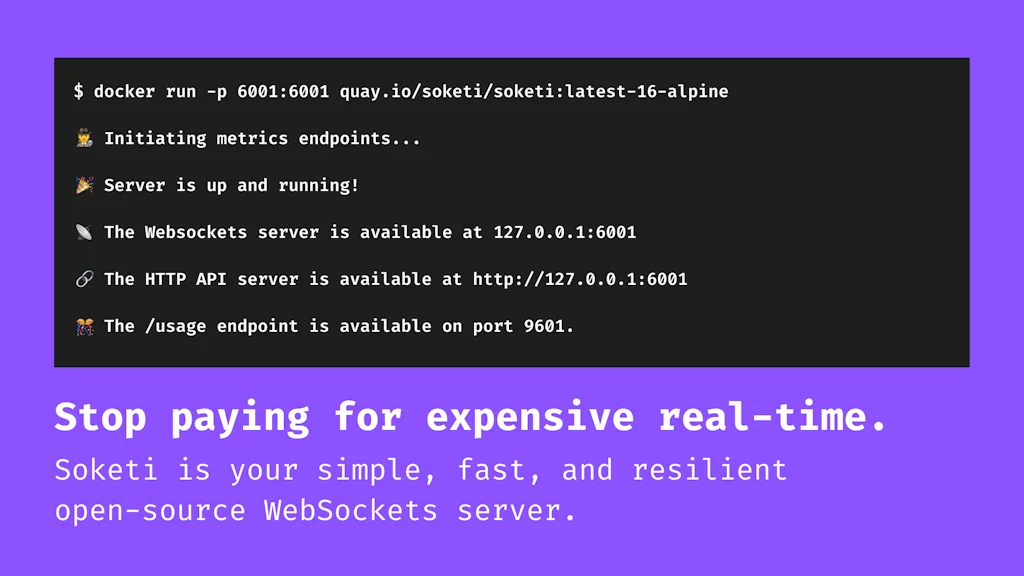 soketi screenshot 1 of 8