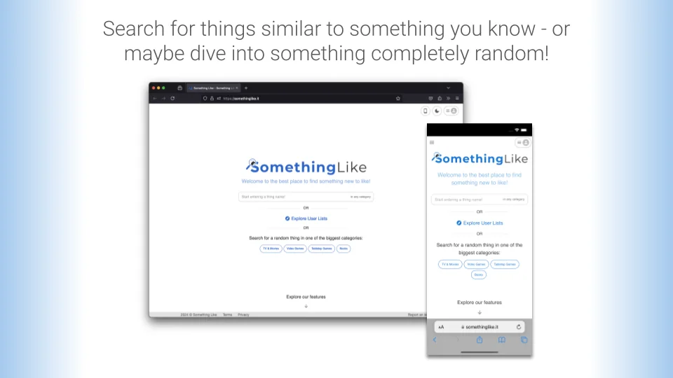 Something Like screenshot 1 of 5