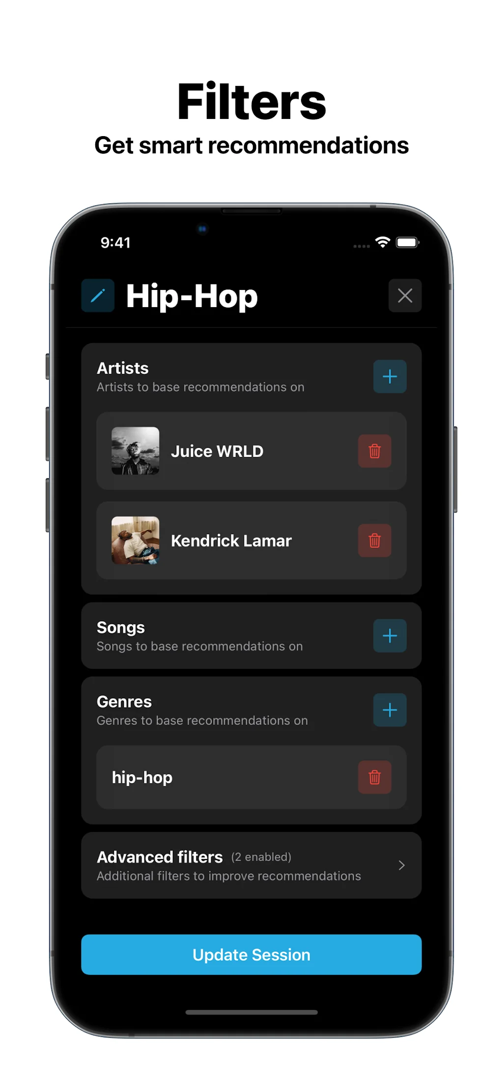 SongSwipe: Discover New Music screenshot 2 of 5