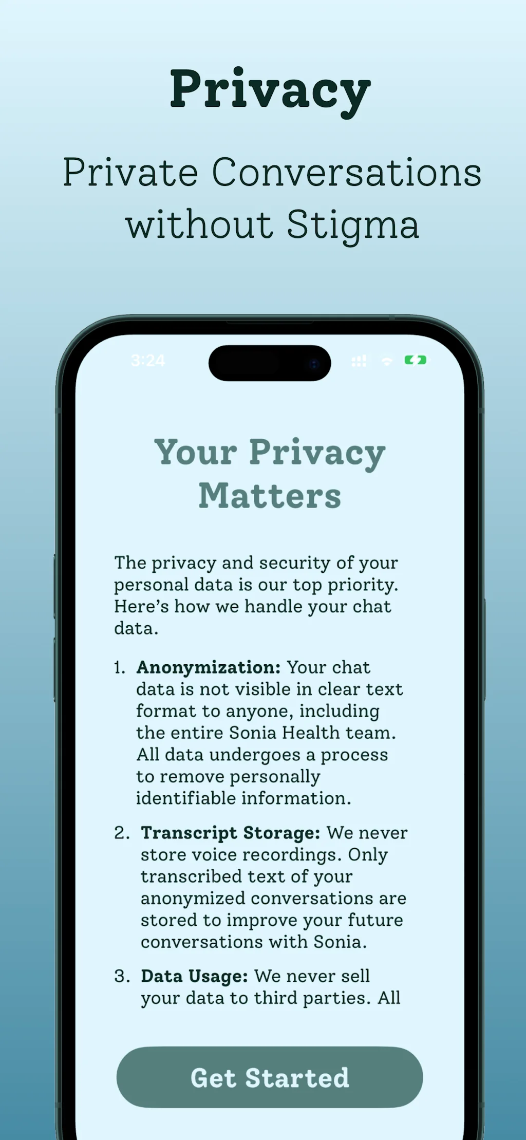 Sonia AI Therapy screenshot 6 of 6