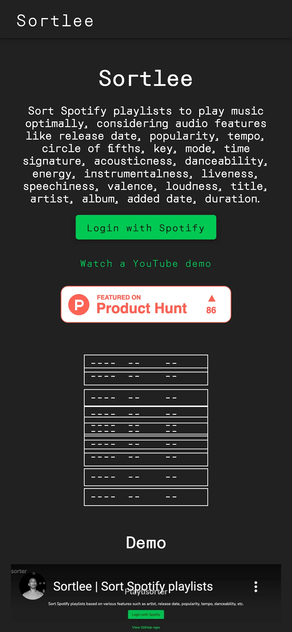 Sortlee screenshot 1 of 3