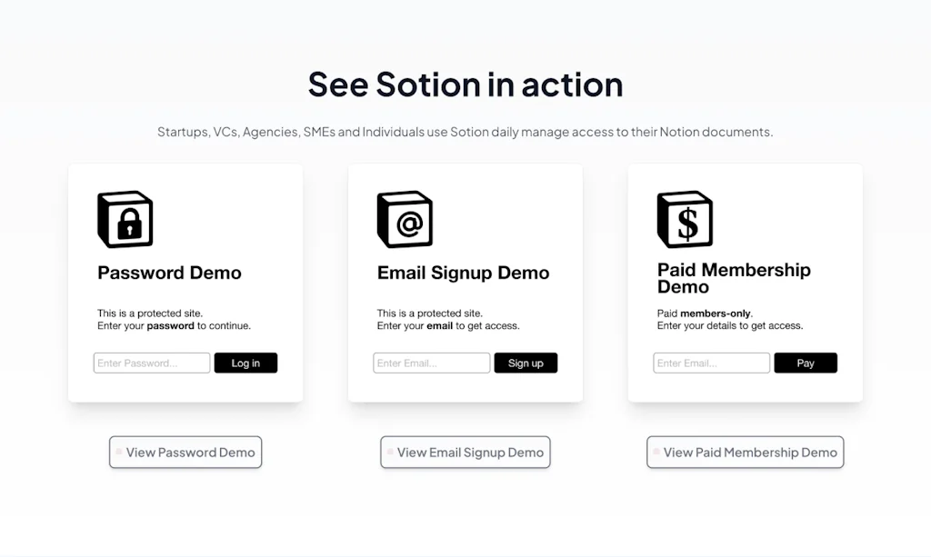 Sotion.so screenshot 3 of 3