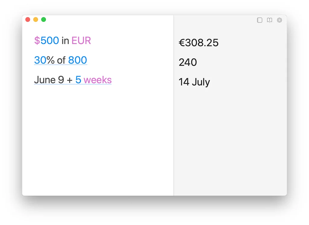 Soulver screenshot 3 of 4