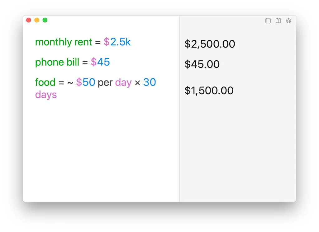 Soulver screenshot 4 of 4