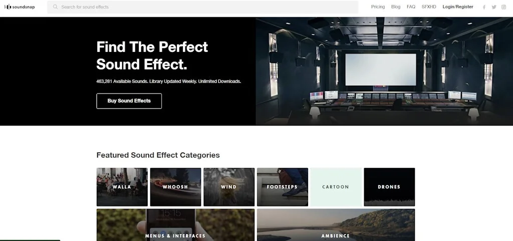 Soundsnap screenshot 1 of 1
