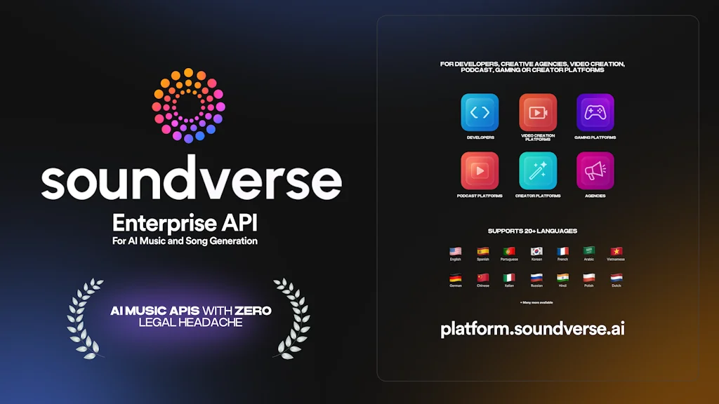 Soundverse AI screenshot 1 of 5