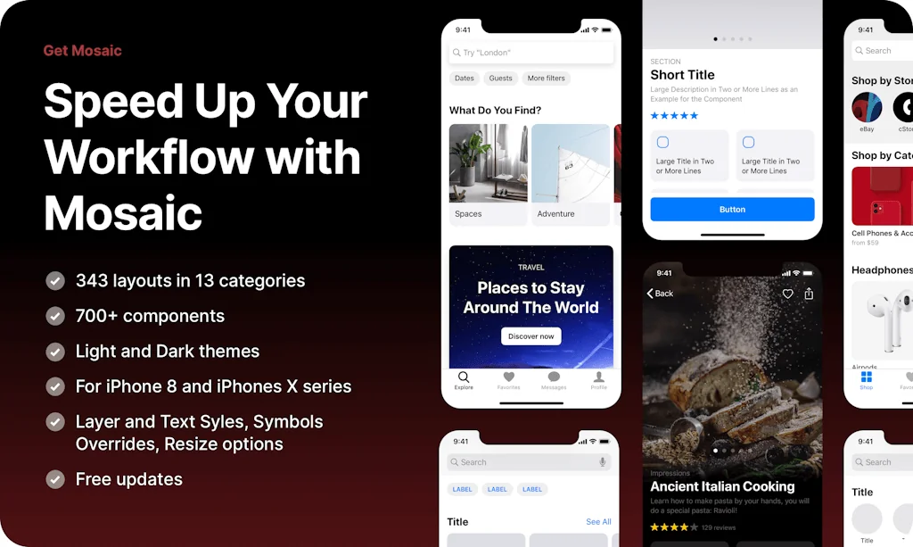 Source Wireframe Kit screenshot 5 of 5