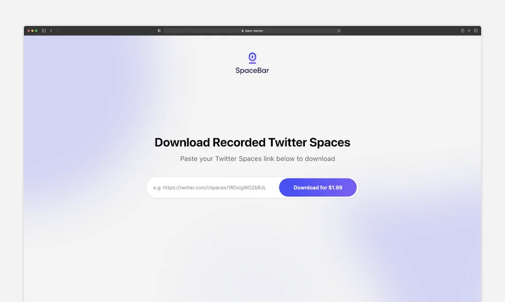 SpaceBar screenshot 1 of 3