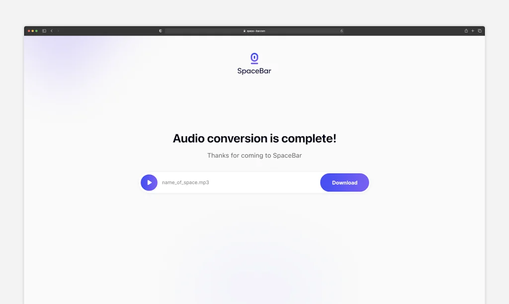 SpaceBar screenshot 3 of 3