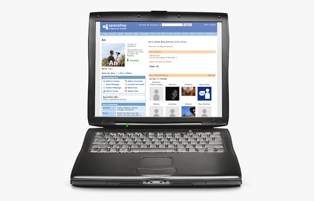 SpaceHey screenshot 2 of 4