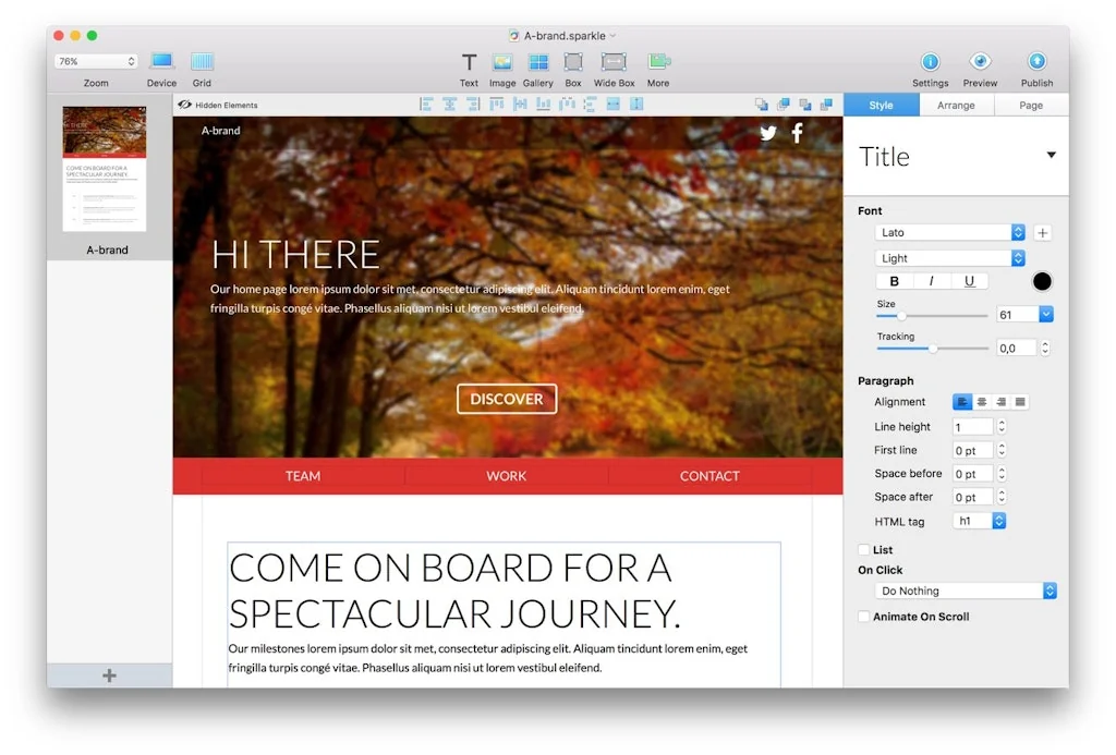 Sparkle screenshot 4 of 5
