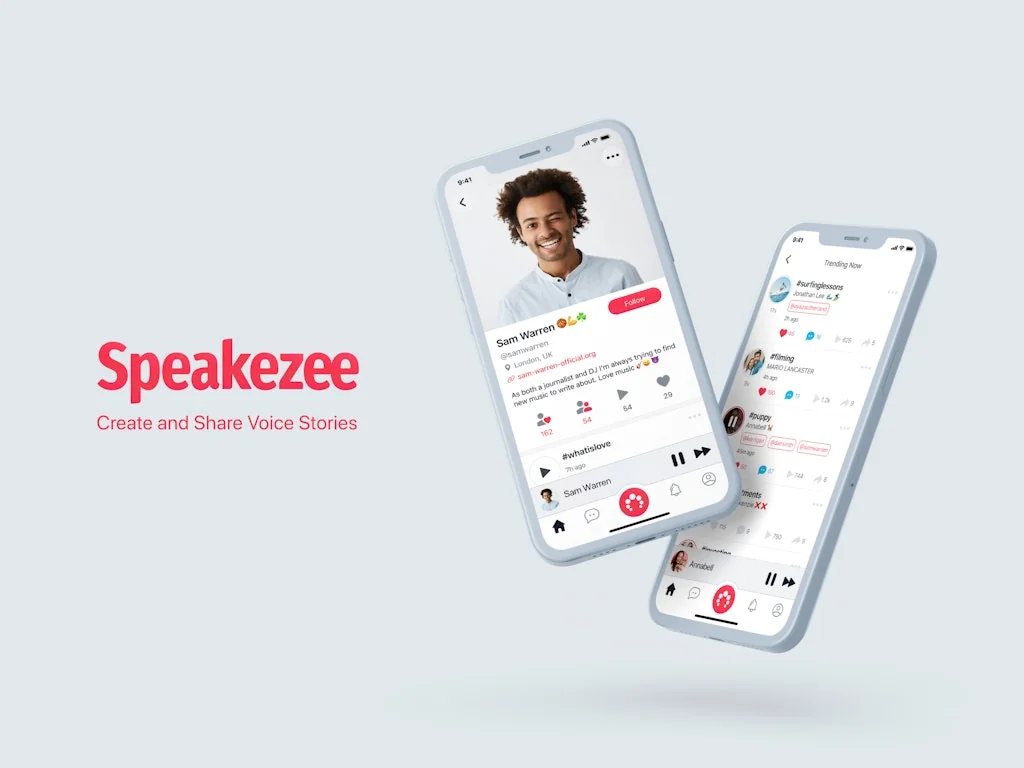 Speakezee Social Audio screenshot 1 of 7