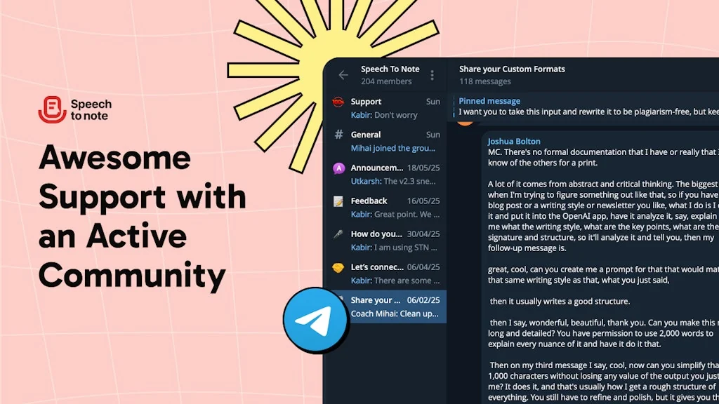 Speech to Note screenshot 10 of 10