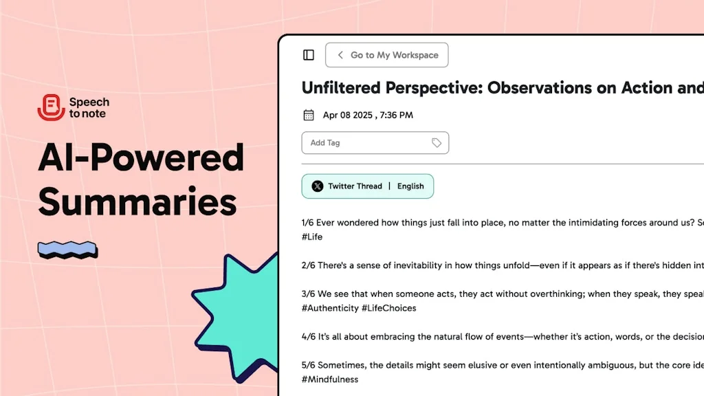 Speech to Note screenshot 2 of 10