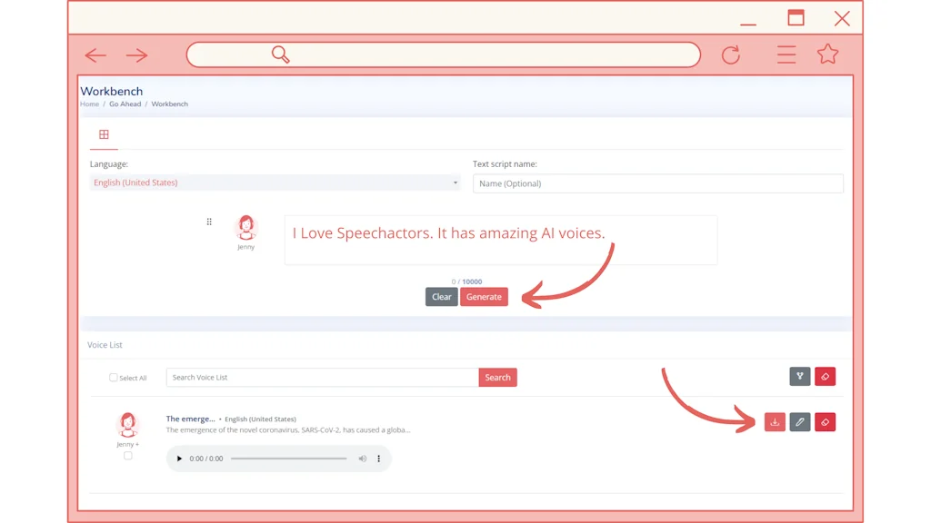 Speechactors screenshot 5 of 5