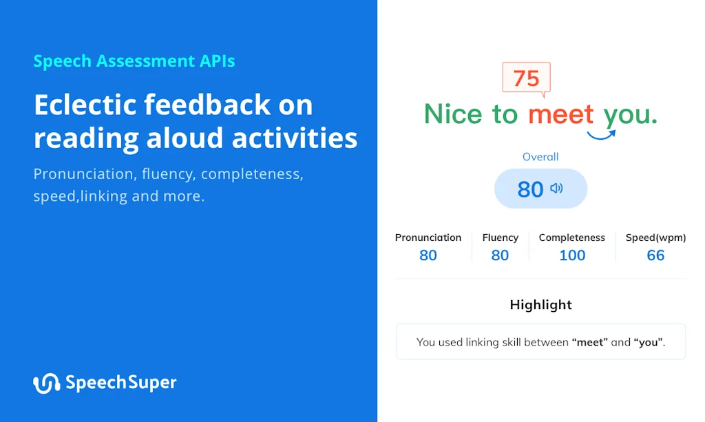 SpeechSuper - Speech Assessment API screenshot 5 of 7
