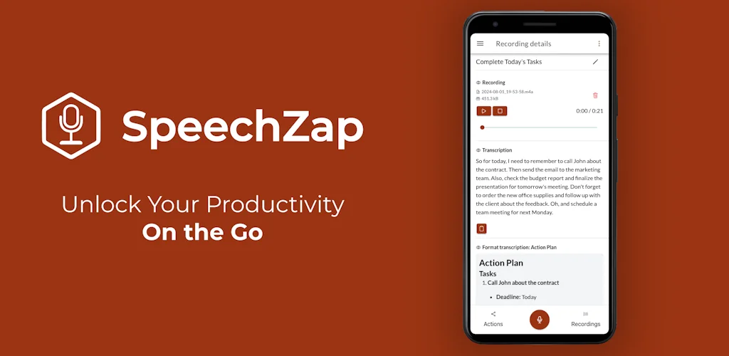 SpeechZap screenshot 1 of 4