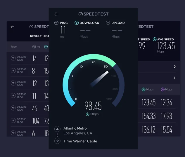 Speedtest by Ookla screenshot 1 of 3