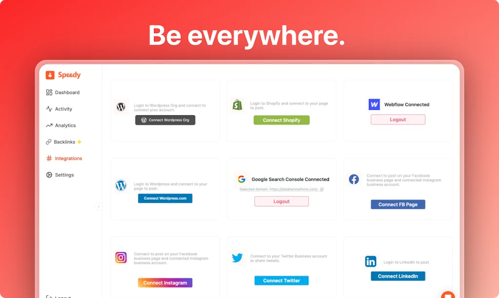 Speedy screenshot 8 of 8