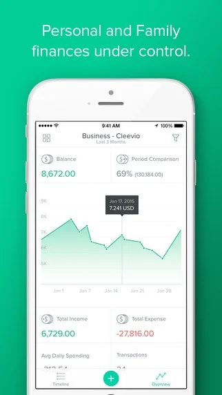 Spendee Budget & Money Tracker screenshot 3 of 13