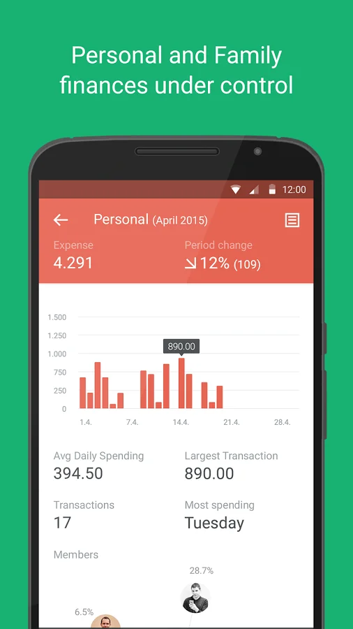 Spendee Budget & Money Tracker screenshot 7 of 13