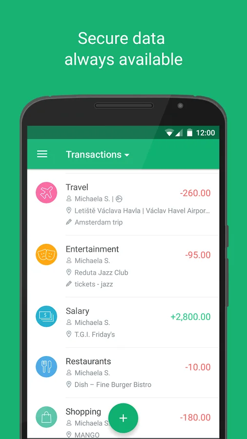 Spendee Budget & Money Tracker screenshot 8 of 13