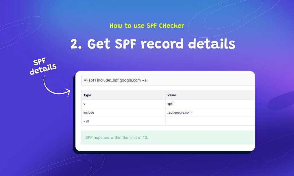 SPF Record Checker screenshot 4 of 4