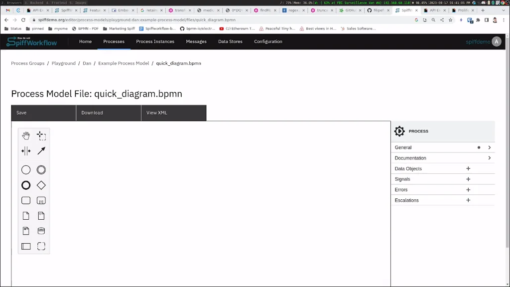 SpiffWorkflow screenshot 3 of 5