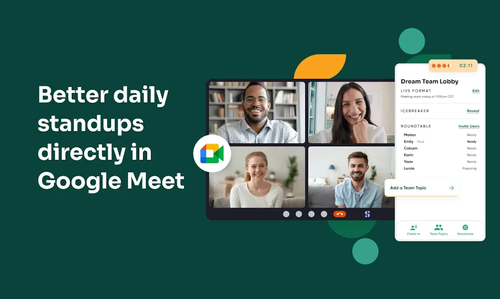 Spinach.io for Google Meet screenshot 2 of 6