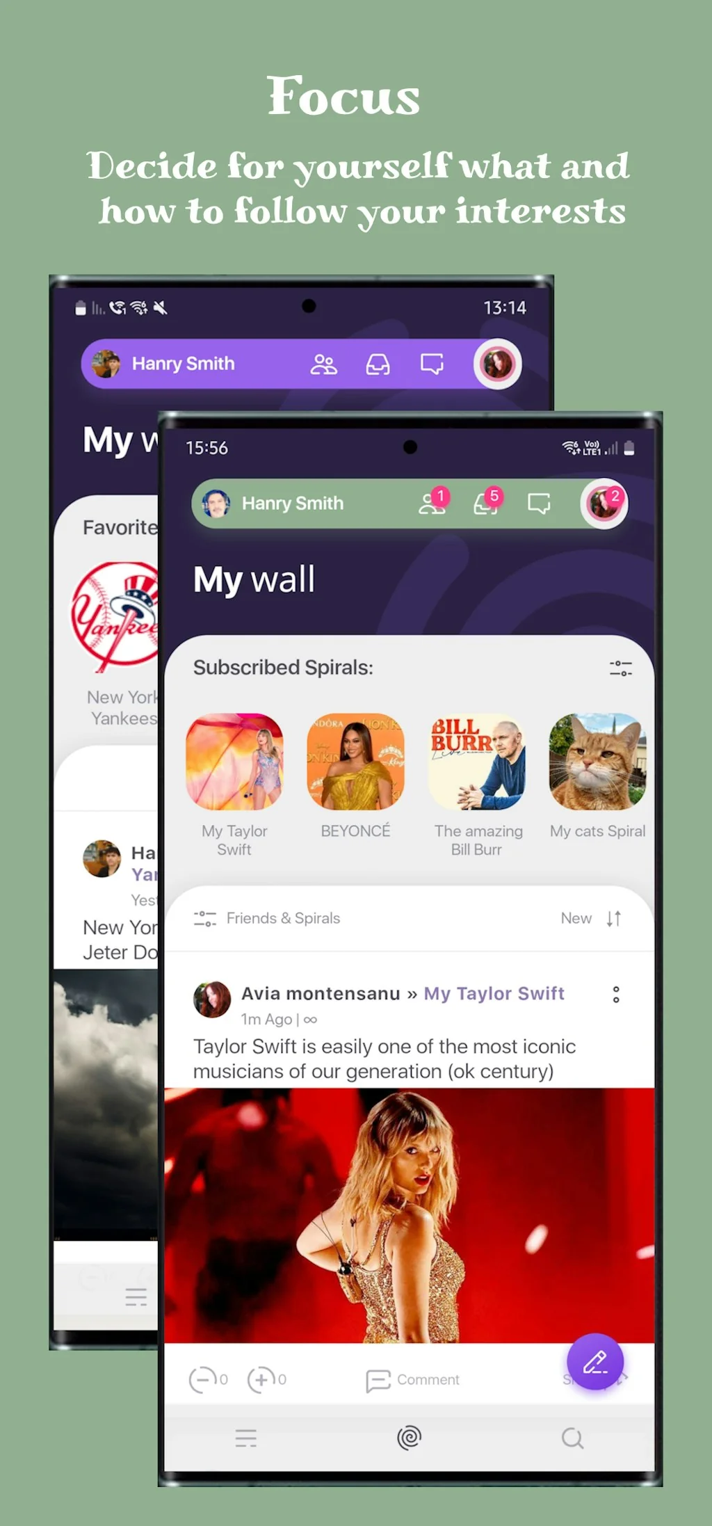 Spiral Social screenshot 1 of 4