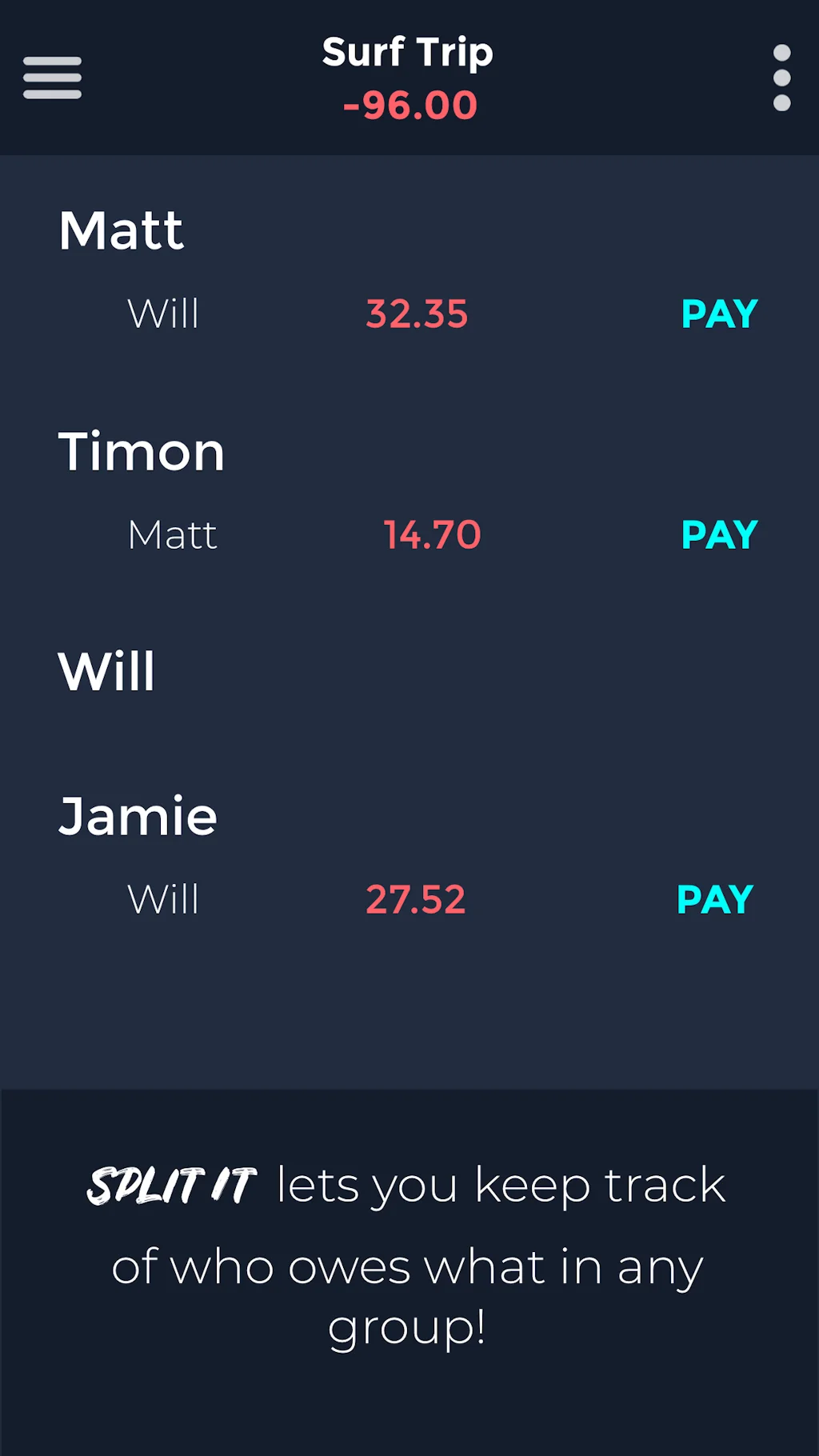 Split It screenshot 3 of 4