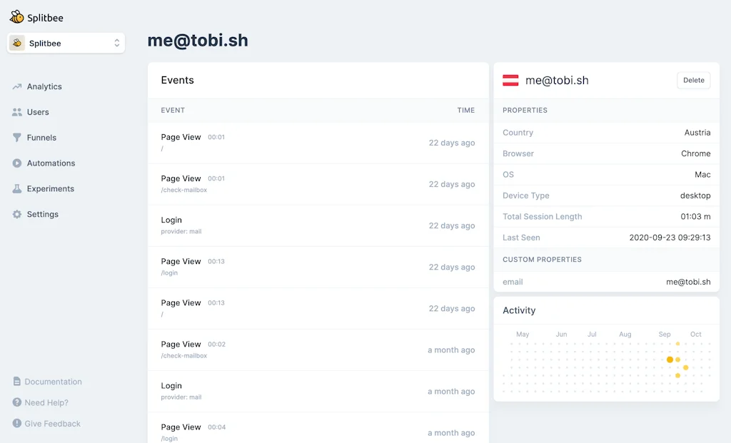 Splitbee screenshot 3 of 6