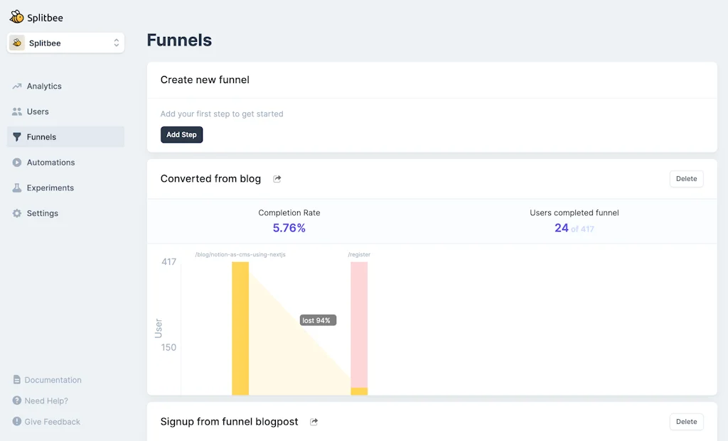 Splitbee screenshot 5 of 6