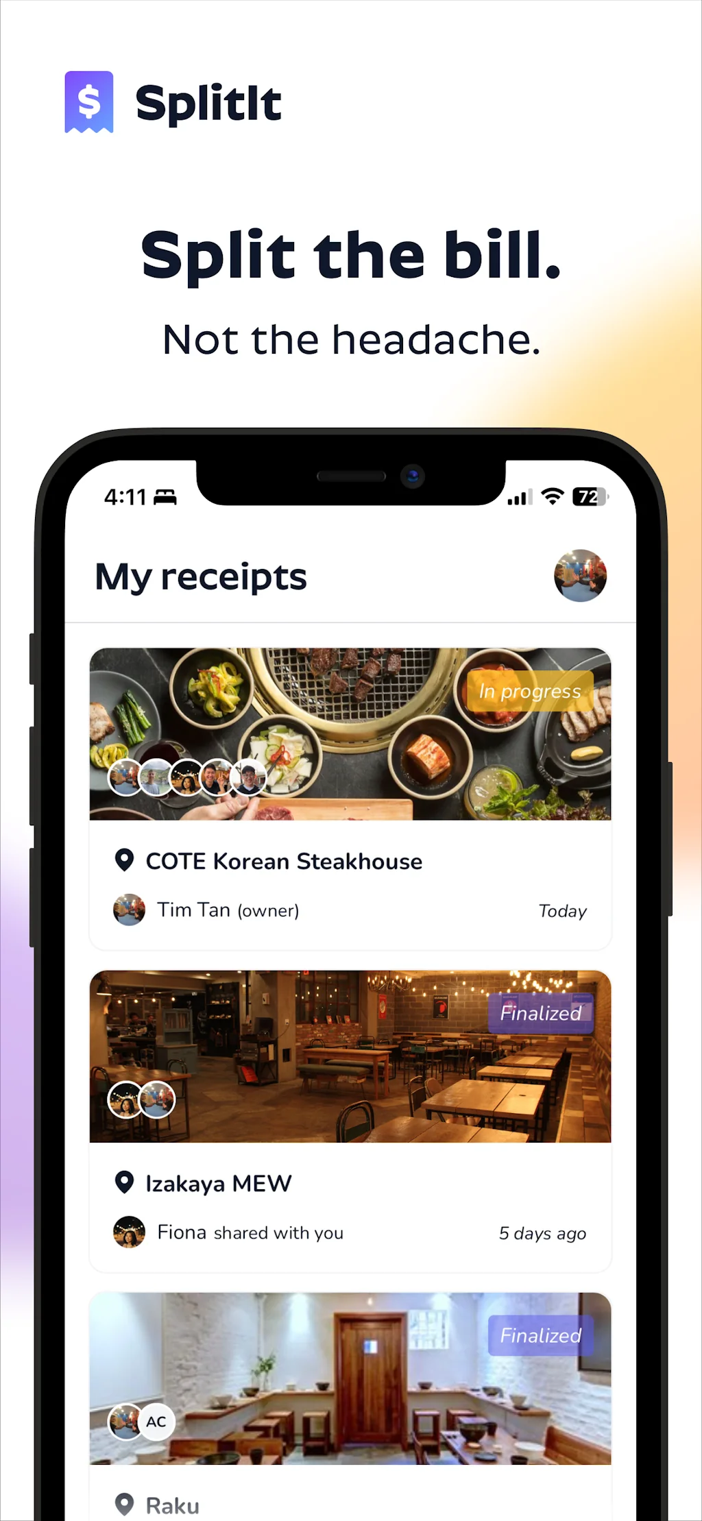 SplitIt screenshot 1 of 6