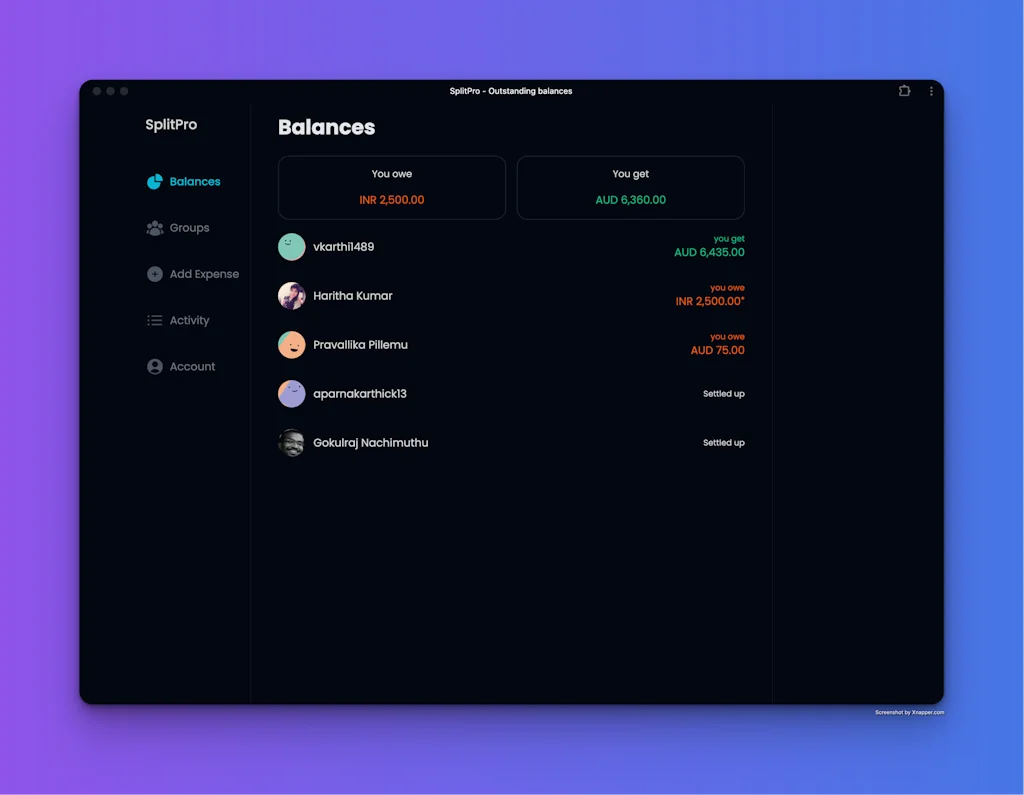 Splitpro screenshot 3 of 6