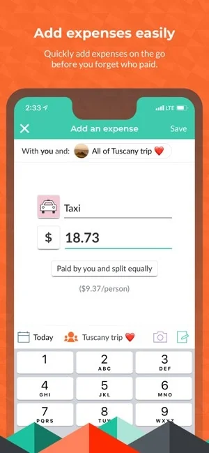 Splitwise screenshot 3 of 6