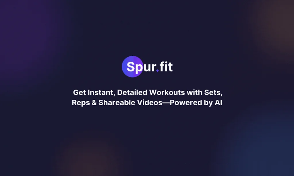 Spur.fit screenshot 1 of 7