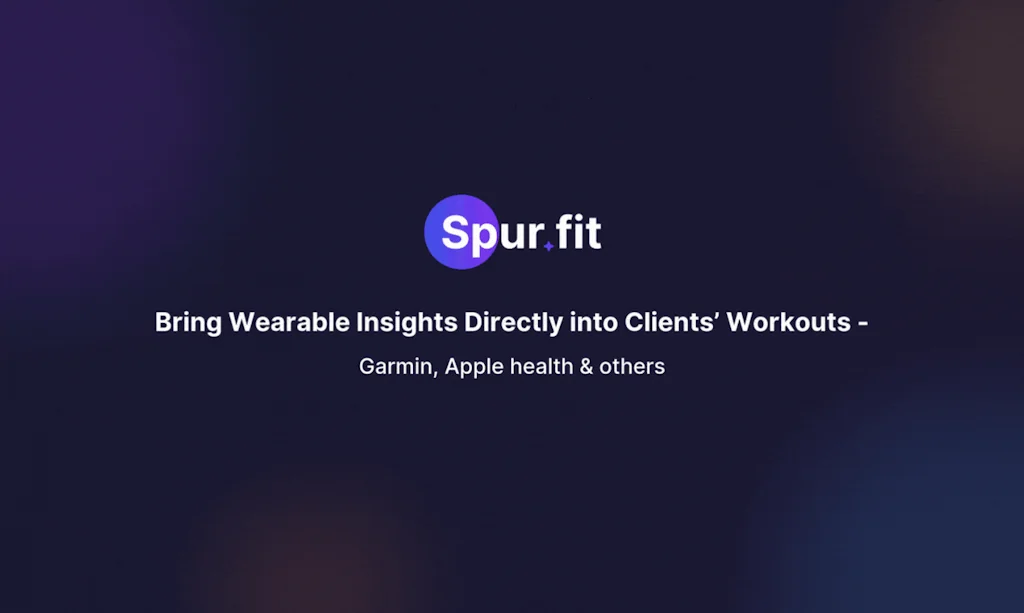 Spur.fit screenshot 2 of 7