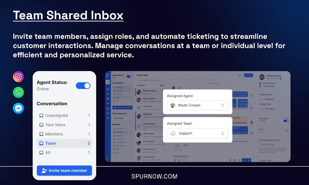 Spur: Instagram & WhatsApp Automations screenshot 3 of 3