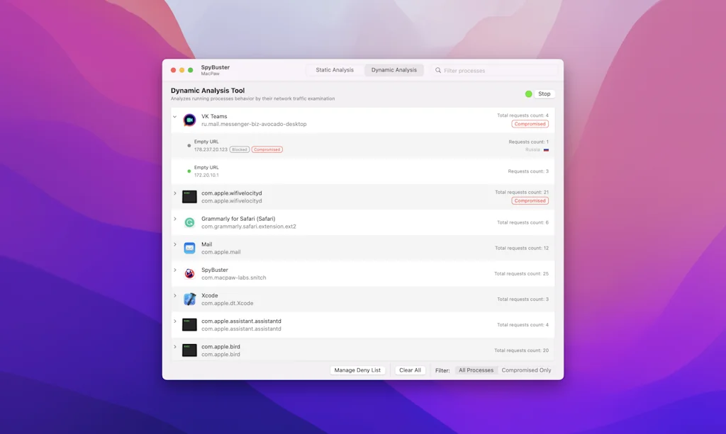 SpyBuster screenshot 3 of 3
