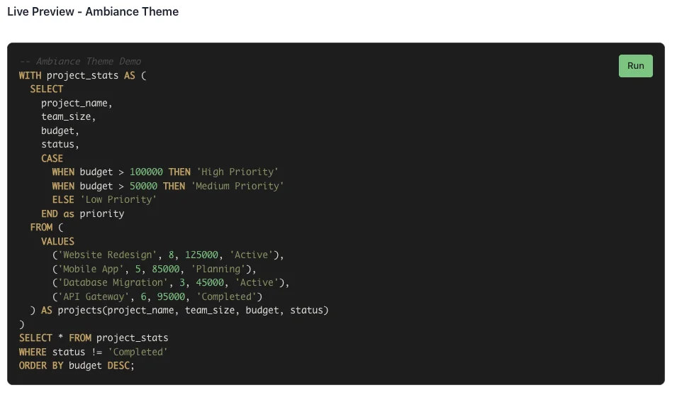 SQL Workbench screenshot 2 of 6